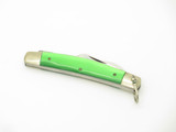 Vintage 1950s Prototype 506 Yasuo Imai Green 3" Seki Japan Folding Pocket Knife