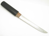 Vintage 1980s Seki Japan #24-KF Prototype Samurai Katana Tanto Fixed Blade Knife