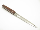 Vtg Seki Japan Stainless Slim Dagger Gentleman 8.75" Desk Letter Opener Knife