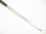 Vtg 1960s Seki Japan Stainless Steel Gentleman 9.5" Desk Letter Opener