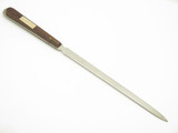 Vtg 1960s No. F-510 Seki Japan Stainless Steel Gentleman 9.5" Desk Letter Opener