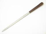 Vtg 1960s No. F-510 Seki Japan Stainless Steel Gentleman 9.5" Desk Letter Opener