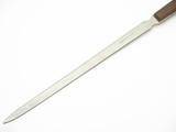 Vtg 1960s No. F-510 Seki Japan Stainless Steel Gentleman 9.5" Desk Letter Opener