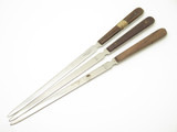 Vtg 1960s Seki Japan Stainless Steel Gentleman Desk Letter Opener 9.5"