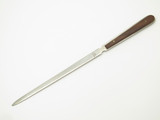 Vtg 1960s Seki Japan Stainless Steel 9.5" Gentleman Desk Letter Opener