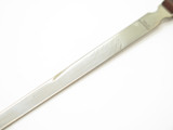 Vtg 1960s Seki Japan Stainless Steel Gentleman 9.5" Desk Letter Opener - Blem