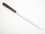 Vtg 1960s Seki Japan Stainless Steel Gentleman 9.5" Desk Letter Opener - Blem