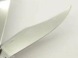 Vtg Parker Custom Series Seki Japan Bone Large Folding Hunter Trapper Knife