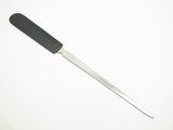 Vtg '60s Slim Black Seki Japan Stainless Gentleman 9.5" Desk Letter Opener