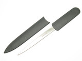 Vtg '60s Black Seki Japan Stainless Steel Gentleman 8.75" Desk Letter Opener