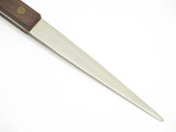Vtg Seki Japan Stainless Gentleman 8.25" Rosewood Desk Letter Opener & Case
