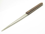 Vtg Rosewood Seki Japan Stainless Steel Gentleman 8.25" Desk Letter Opener -Blem