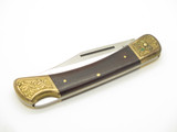 Vtg '80s Magnum Boker Seizo Imai Seki Japan Scroll Folding Hunter Lockback Knife
