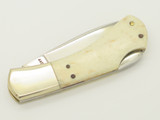 Vtg '80s Ranger's Seizo Imai Seki Japan Bone 2.75" Folding Lockback Pocket Knife