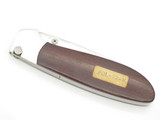 Vtg 1980s Parker Benchmade Top Lock Seizo Imai Seki Japan Wood Folding Knife