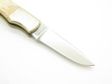 Vtg '80s Parker Seizo Imai Seki Japan Small Bone 2.12" Folding Lockback Knife