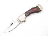 Vintage Frost Cutlery Seizo Imai Seki Japan Prototype 3.75" Wood Folding Knife