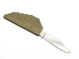Vintage Seizo Imai Seki Japan Titanic Ship Brass Novelty Folding Pocket Knife