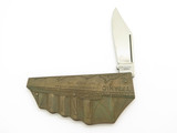 Vintage Seizo Imai Seki Japan Titanic Ship Brass Novelty Folding Pocket Knife