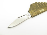 Vtg Seizo Imai Prototype 14 Seki Japan Titanic Ship Brass Folding Novelty Knife