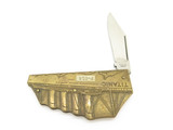 Vtg Seizo Imai Prototype 14 Seki Japan Titanic Ship Brass Folding Novelty Knife