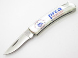 Vtg 1995 Buck 525 Gent Prca Pro Rodeo Cowboy Folding Lockback Pocket Knife