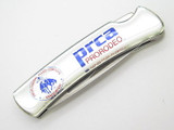Vtg 1995 Buck 525 Gent Prca Pro Rodeo Cowboy Folding Lockback Pocket Knife
