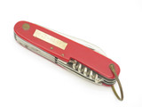 Vtg 1960s Yasuo Imai Proto 614 Seki Japan 3.5" Red Multi Tool Folding Knife
