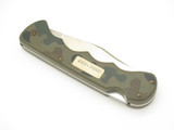 Vtg '80s Sharp P-940 Camo 4.5" Seki Japan Folding Hunter Pocket Lockback Knife