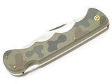 Vtg '80s Sharp P-940 Camo Seki Japan 4.5" Folding Hunter Pocket Lockback Knife