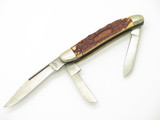 Vintage Sharp 380 Tak Fukuta Seki Japan 3 blade Folding Pocket Knife Blem