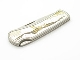 Vintage 1980s Sharp Eagle Du Lop Seki Japan Folding Pocket Knife