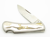 Vintage 1980s Sharp Eagle Du Lop Seki Japan Folding Pocket Knife