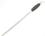 Vtg Steel Sharpening Rod 11.75 Hunting Cutlery Kitchen Knife Stone Blem
