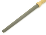 Vintage Stone Sharpening Rod Japan 9.5" Wood Cutlery Kitchen Knife Steel