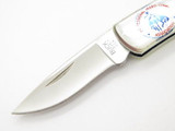 Vtg 1994 Buck 525 Gent PRCA Pro Rodeo Cowboy Folding Lockback Pocket Knife