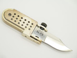 Vintage 1980s Kakuri SL75 Clip Point Seki Japan Trick Sidelock Folding Pocket Knife