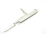 Vintage 1960s Seki Japan Fixed Knife Corkscrew Bottle & Can Multi Tool Kit