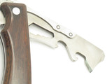 Vintage 1980s Outdoors World Seki Japan Folding Rotating Fixed Knife Multi Tool