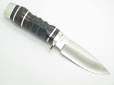 Buck 192 Vanguard ATS-34 Custom Shop Buffalo Horn Fixed Blade Hunting Knife