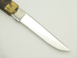 Vtg 1970s Explorer Seki Japan Folding Ebony Hunter Pocket Knife
