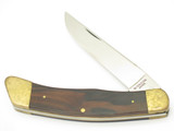 Vtg 1970s Explorer Seki Japan Folding Ebony Hunter Pocket Knife