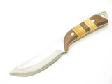 Vintage 1980s IC Cut Seki Japan VG-10 Damascus Fixed Blade Hunting Skinner Knife