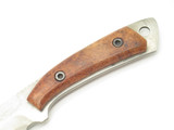 Vintage Prototype IC.Cut Hiro Seki Japan VG10 Damascus Fixed Blade Hunting Knife