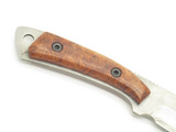 Vintage Prototype IC.Cut Hiro Seki Japan VG10 Damascus Fixed Blade Hunting Knife