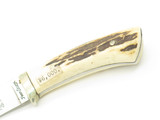Vintage 1980s Frost Cutlery 93-39 Seki Japan Mini Elk Fixed Blade Hunting Knife
