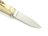 Vintage 1980s Frost Cutlery 93-39 Seki Japan Mini Elk Fixed Blade Hunting Knife
