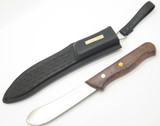 Vintage 1980s Tako S-200W Seki Japan 5" Blade Fixed Skinner Hunting Knife