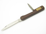 Vintage 1950s Prototype P-671 Yasuo Imai Seki Japan Wood Folding Knife
