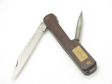 Vintage 1950s Prototype P-671 Yasuo Imai Seki Japan Wood Folding Knife